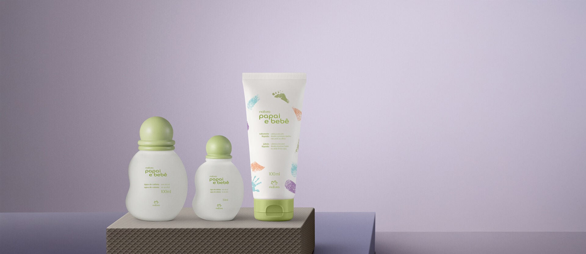 Presente Natura Papai e Bebê (3 produtos)