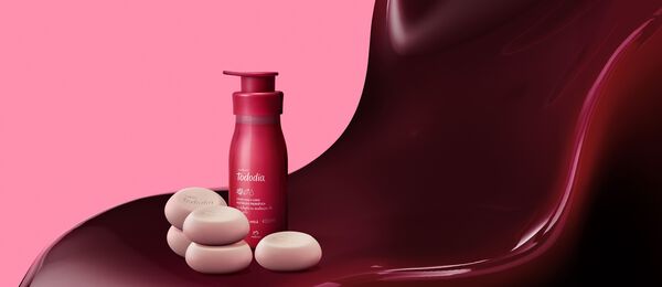 Kit Sabonetes e Creme Nutritivo Tododia Cereja e Avelã (2 produtos)