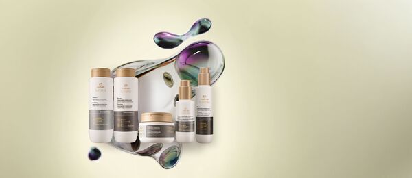 Kit Completo Lumina Força e Reparação Molecular (5 produtos)