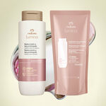 Kit Shampoo com Refil Lumina Restauração e Liso Prolongado