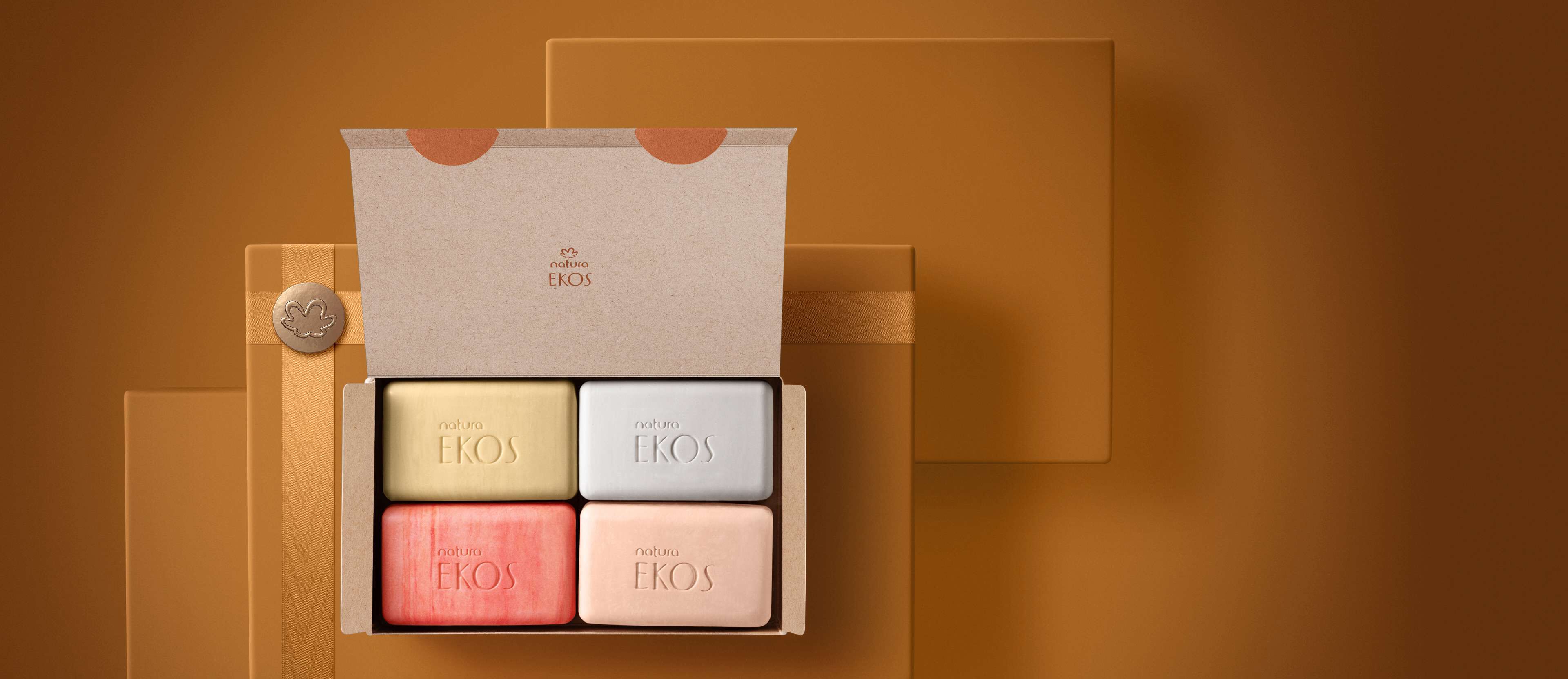 Presente Natura Ekos Sabonetes Sortidos (4 barras)