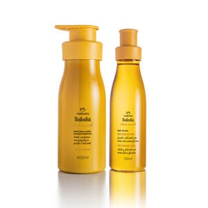 Kit Tododia Body Splash Desodorante Colônia e Creme Desodorante Nutritivo Corporal Néctar de Mel 2 produtos
  