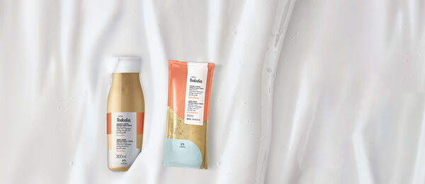 Kit Sabonete Líquido Cremoso para o Corpo com Refil Tododia Macadâmia (2 produtos)