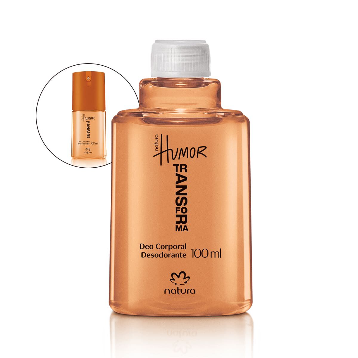 Refil Desodorante Corporal Unissex Humor Transforma 100 ml