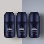 Kit Desodorante Antitranspirante Roll-On Natura Homem Sem Perfume (3 unidades)