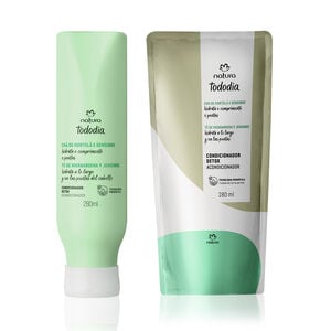 Kit Condicionador Detox Tododia Chá de Hortelã e Gengibre com Refil
  