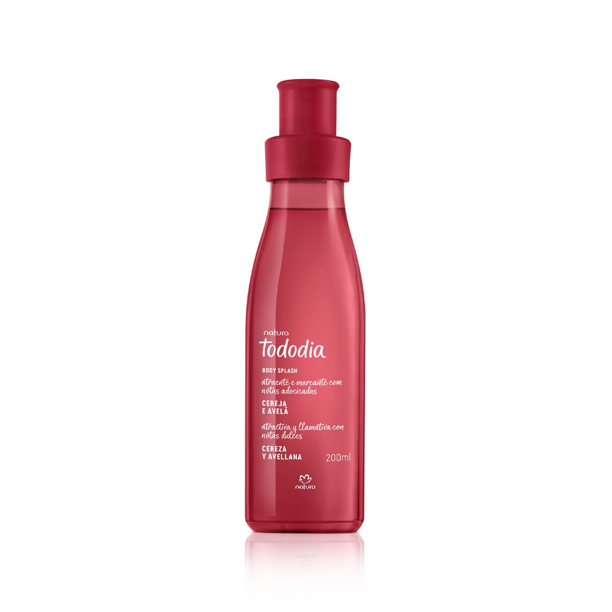 Body Splash Cereja e Avelã Tododia 200 ml