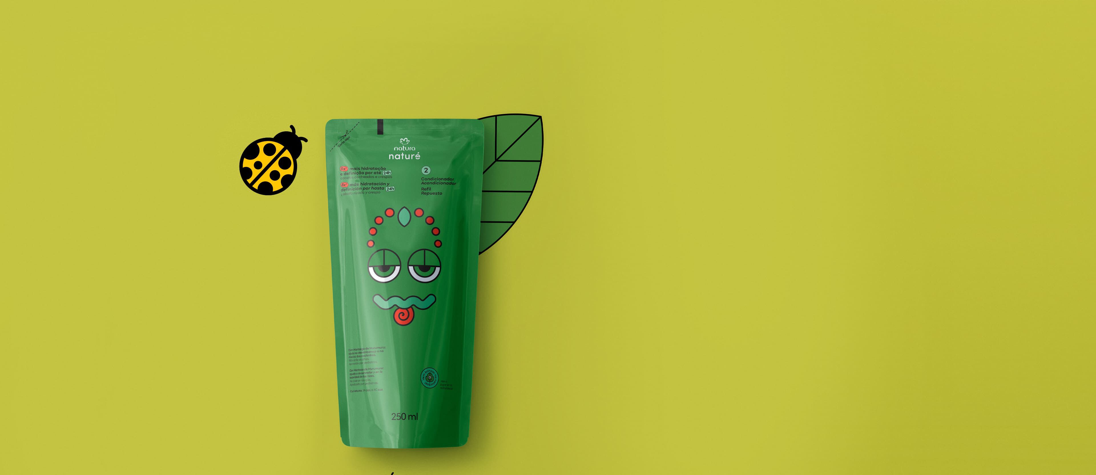 Refil Condicionador Cabelos Cacheados e Crespos Naturé