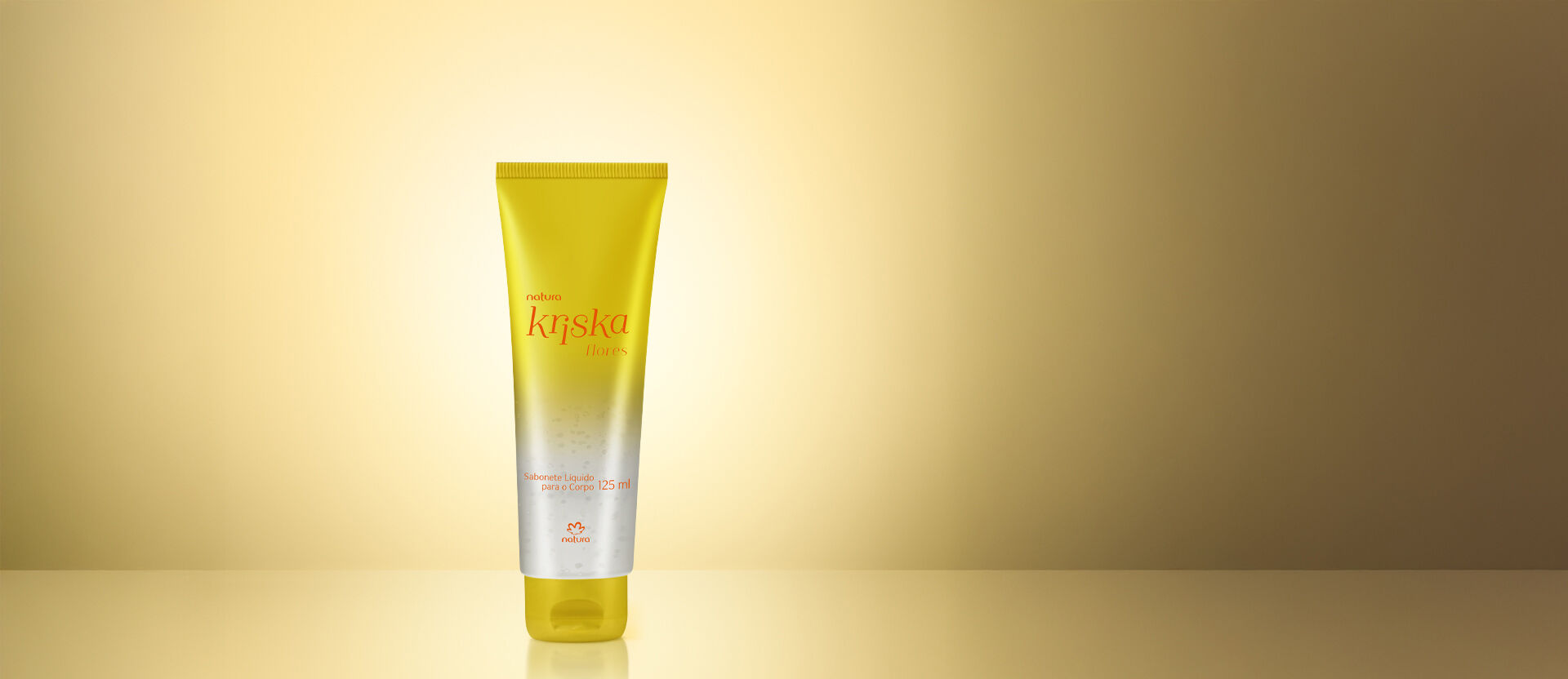 Sabonete Líquido para o Corpo com Partículas Iluminadoras Kriska Flores