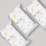 Kit Lenços Umedecidos Sem Fragrância Mamãe e Bebê (3 unidades)