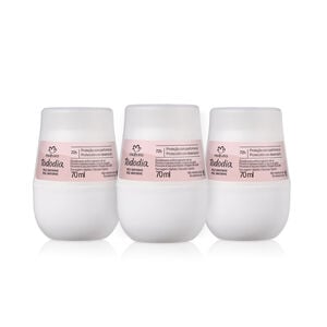 Kit Desodorante Antitranspirante Roll-on Tododia Pele Uniforme (3 unidades)