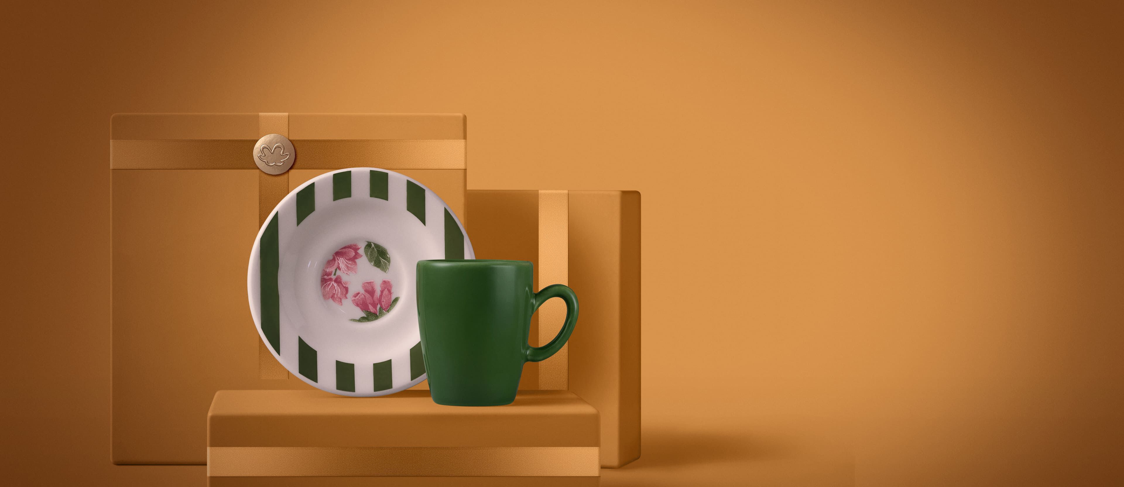 Natura Crer Para Ver Xícara e Pires