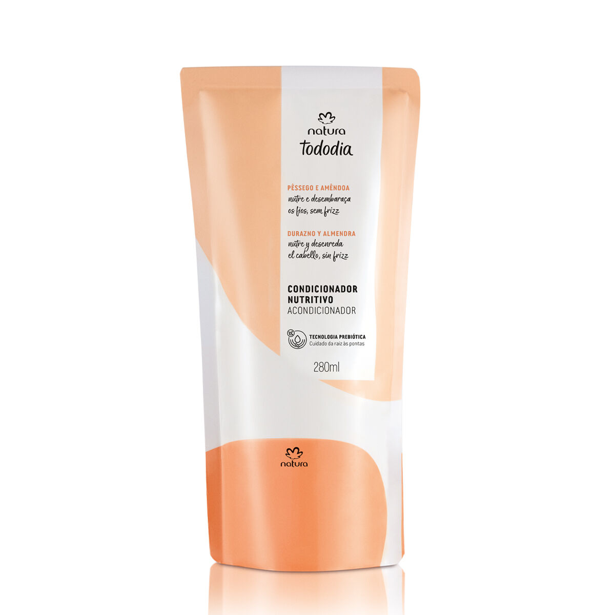 Refil Condicionador Nutritivo Tododia Pessego e Amendoa 280 Ml