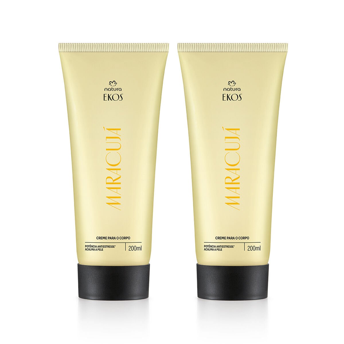 Kit Creme Desodorante Hidratante para o Corpo Ekos Maracujá (2 unidades)