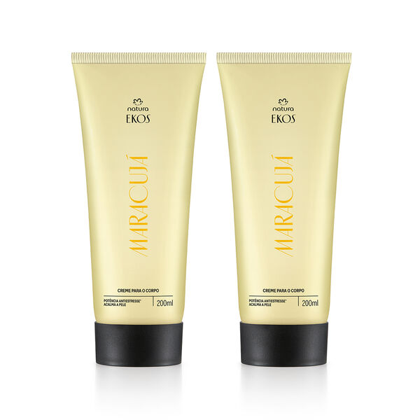Kit Creme Desodorante Hidratante para o Corpo Ekos Maracujá (2 unidades)