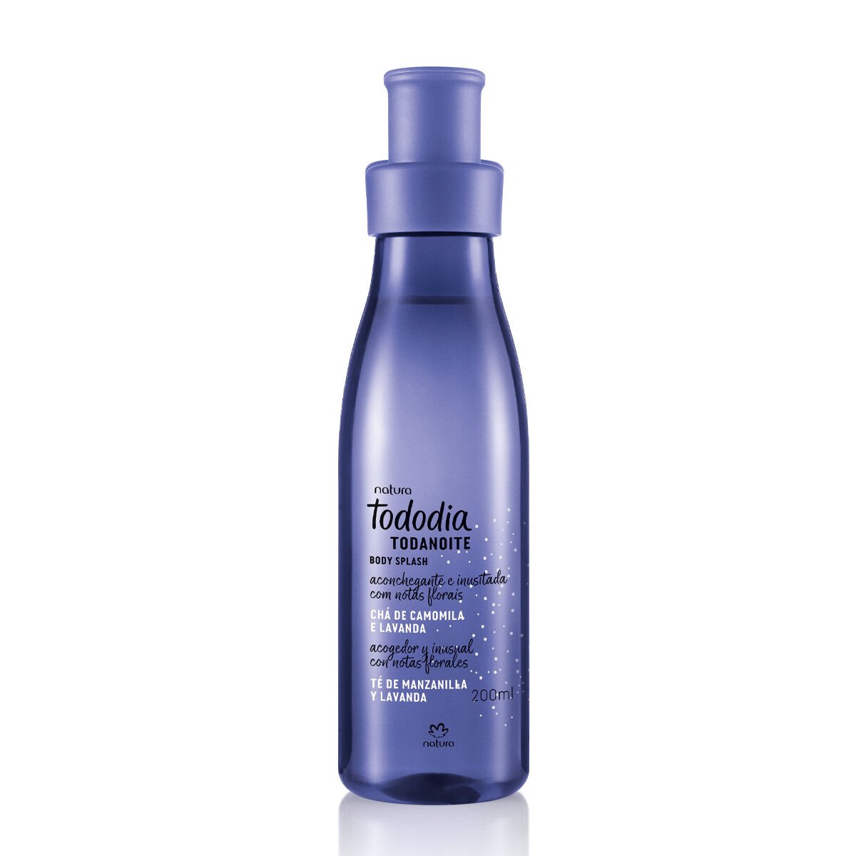 Body Splash Tododia Todanoite Chá de Camomila e Lavanda Feminino 200 ml