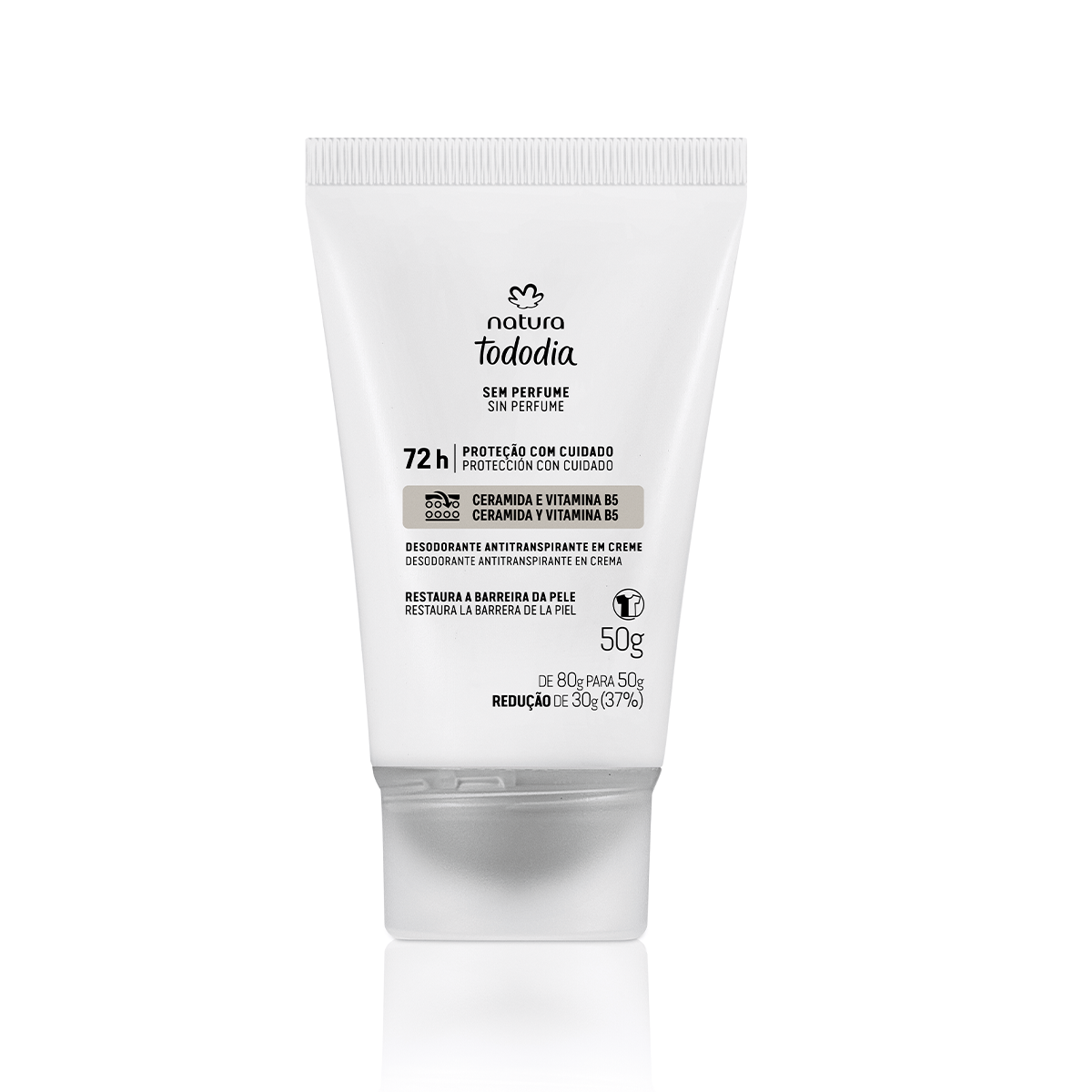 Desodorante Antitranspirante em Creme Tododia sem Perfume 50G