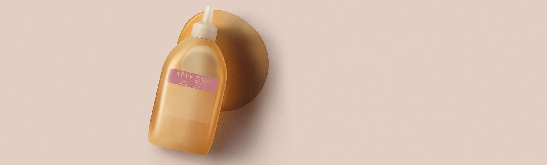 Refil Óleo Desodorante Corporal Sève Rosas e Amêndoas