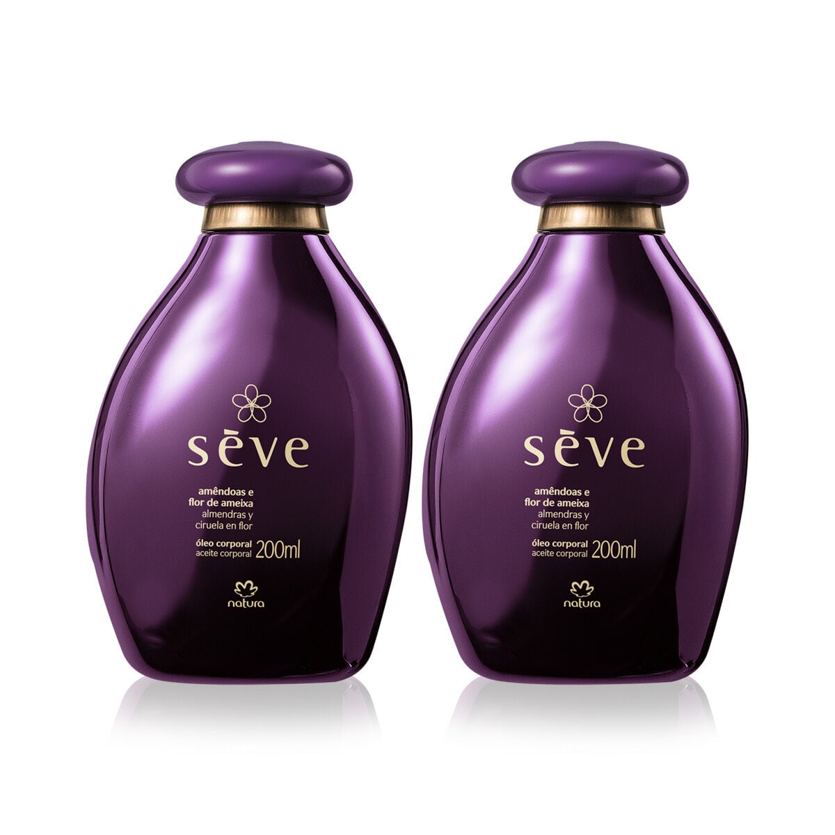 Kit Sève Amêndoas e Flor de Ameixa (2 produtos) Kit Sève Amêndoas e Flor de Ameixa (2 produtos)