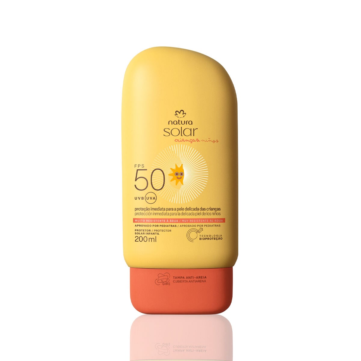 Protetor Solar Infantil FPS 50 Natura Solar 200 ml