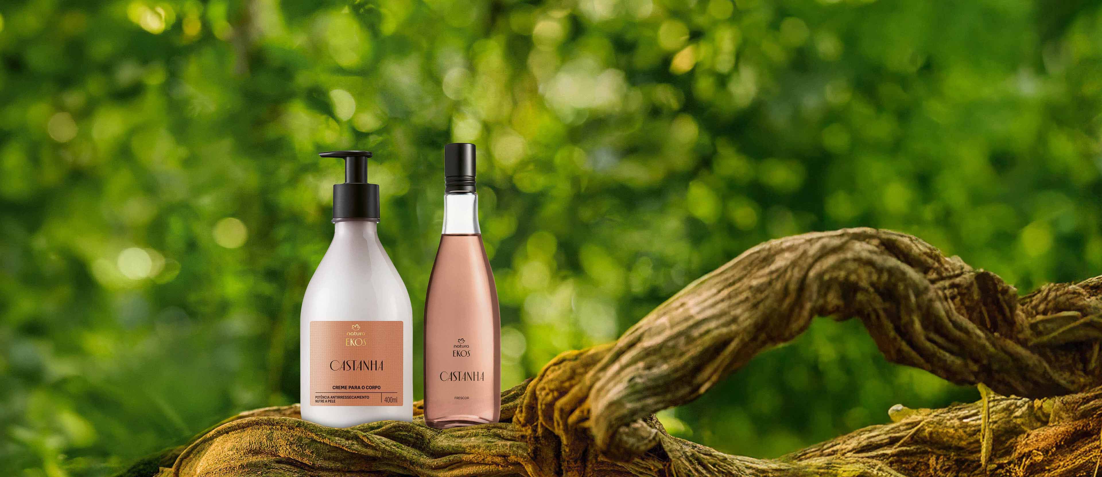 Kit Ekos Castanha Creme para o Corpo e Frescor