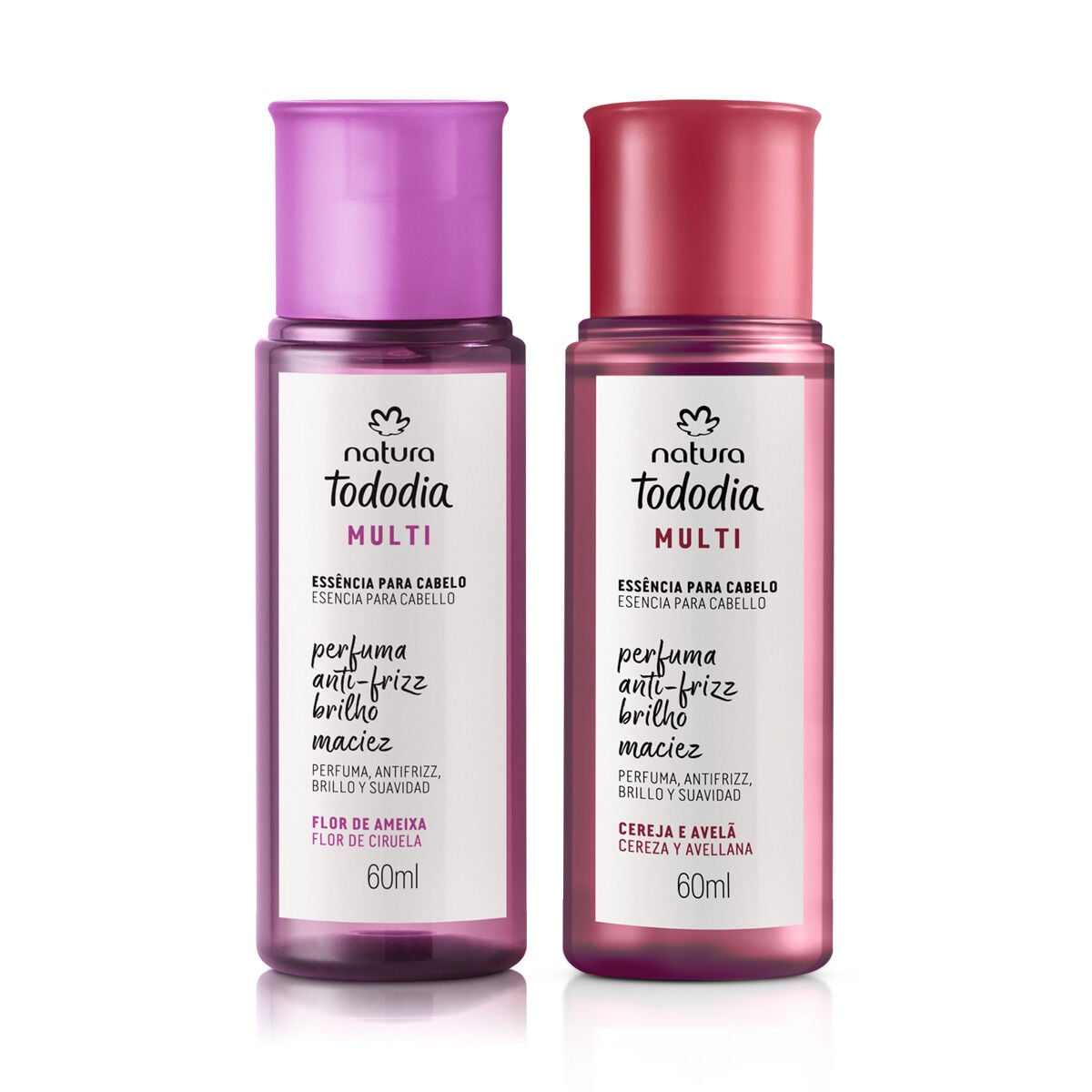 Kit Essencia para Cabelos Flor de Ameixa + Cereja e Avela (2 Produtos)