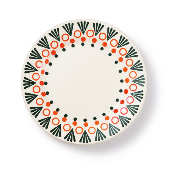 Prato de Sobremesa Cerâmica Crer Para Ver