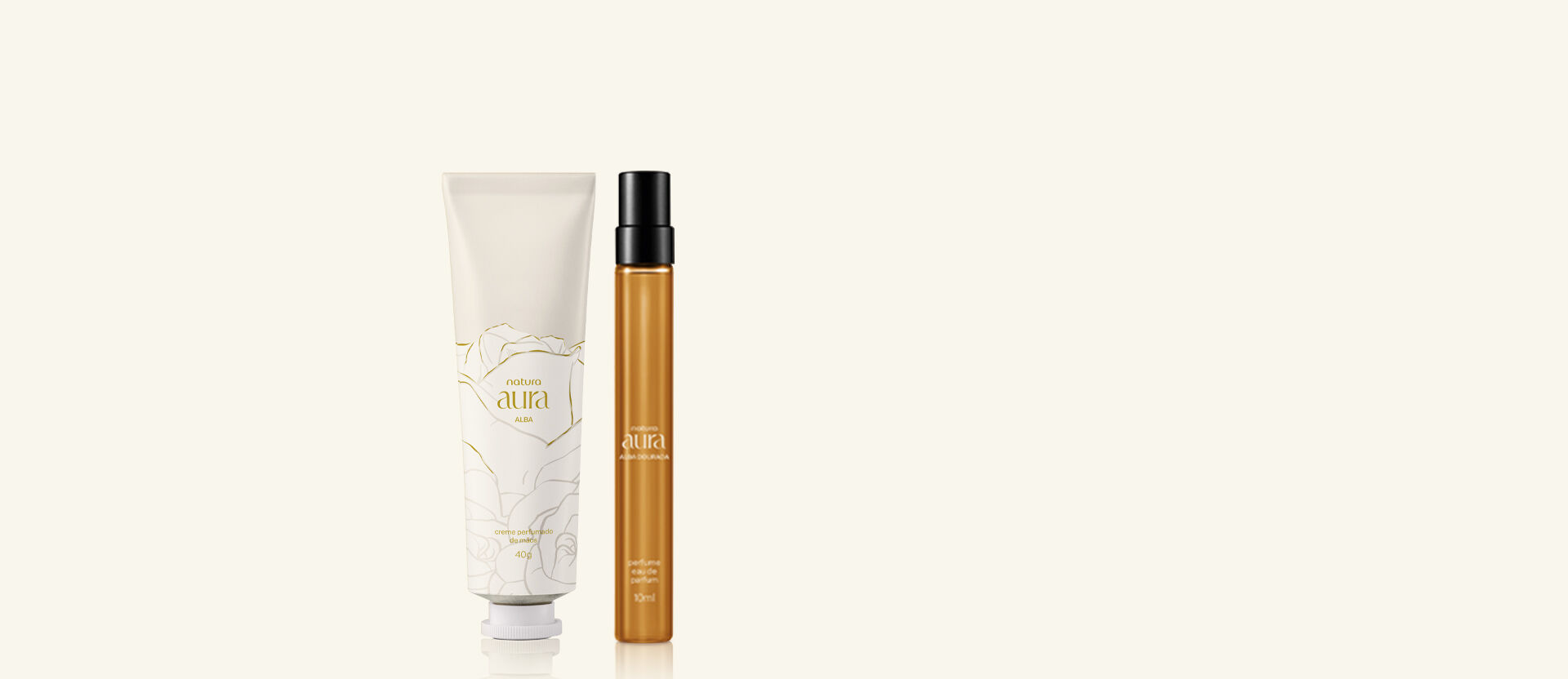 Kit Aura Alba Travel Size + Creme de Mãos (2 produtos)