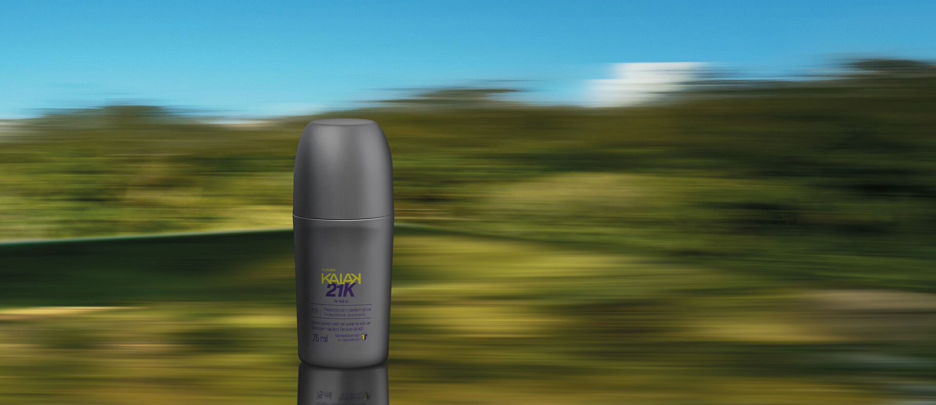 Desodorante Antitranspirante Roll-on Kaiak 21K Feminino
