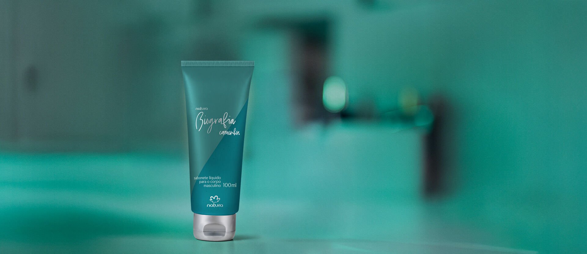 Sabonete Líquido para o Corpo Biografia Caminhos Masculino