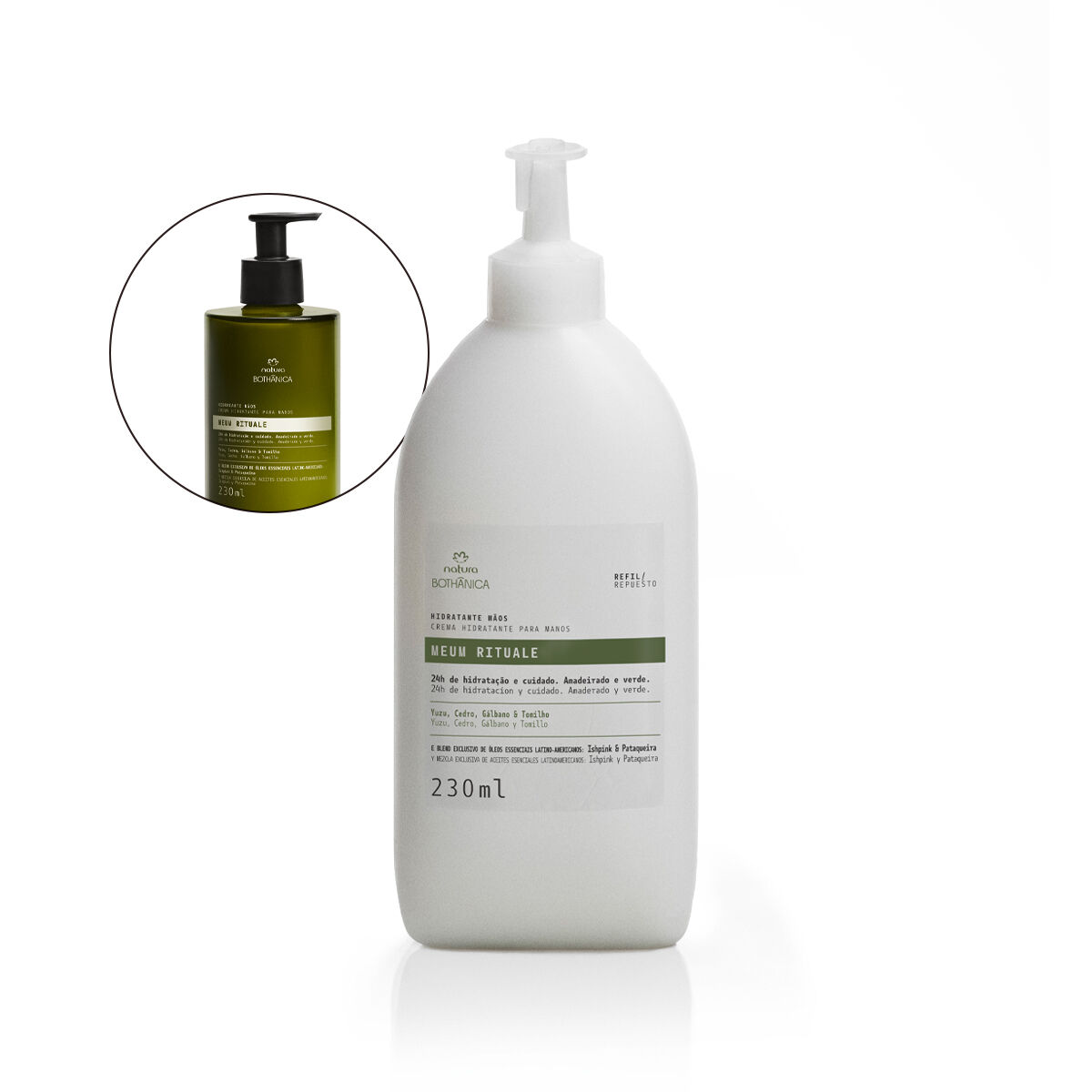 Refil Hidratante para Mãos Bothanica Meum Rituale 230 Ml