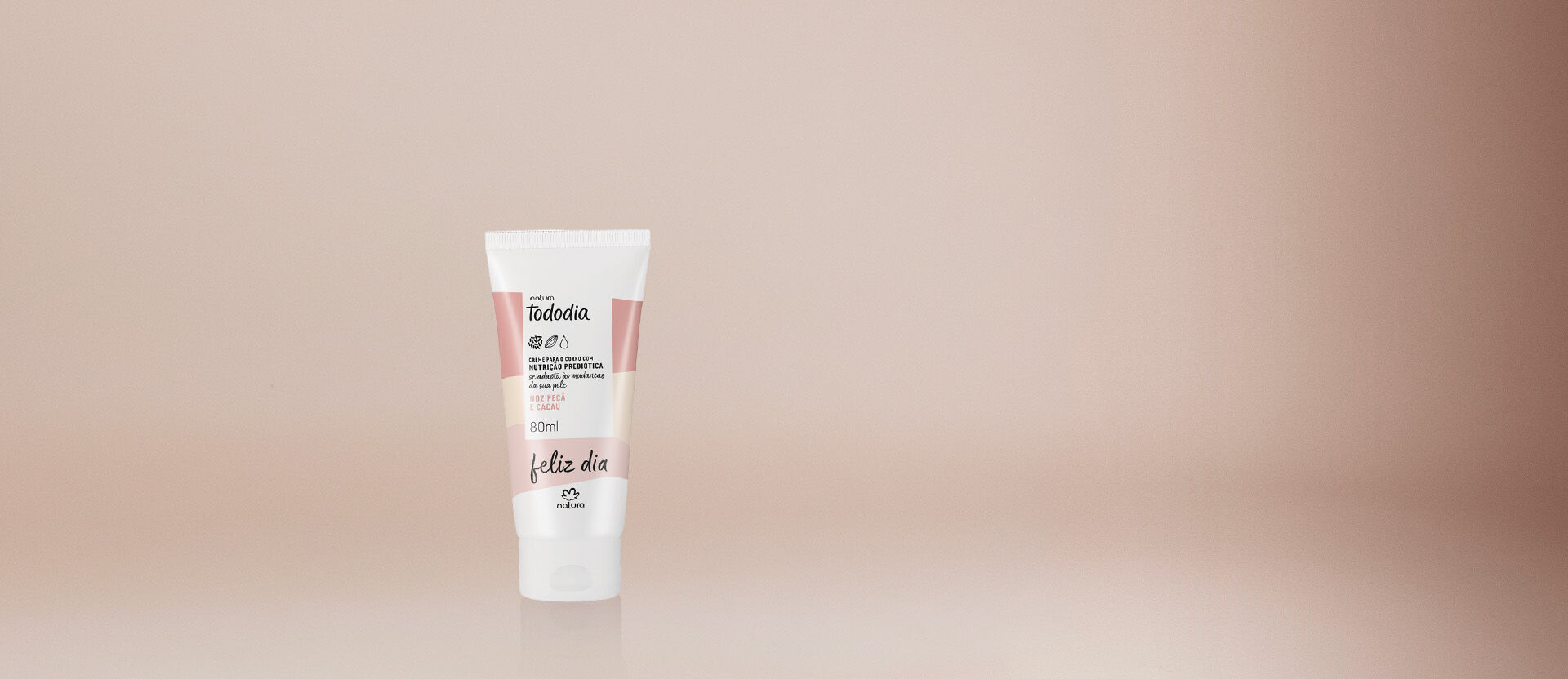 Creme Hidratante Corporal Tododia Noz Pecã e Cacau 80ml