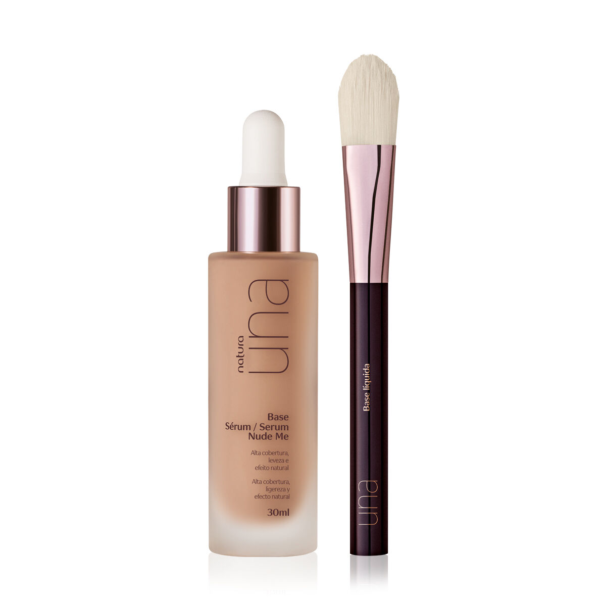 Kit Base Sérum Una com Pincel