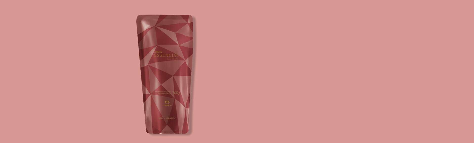 Refil Desodorante Hidratante Corporal Perfumado Essencial Supreme