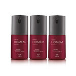 Kit Desodorante Homem Sagaz (3 produtos)