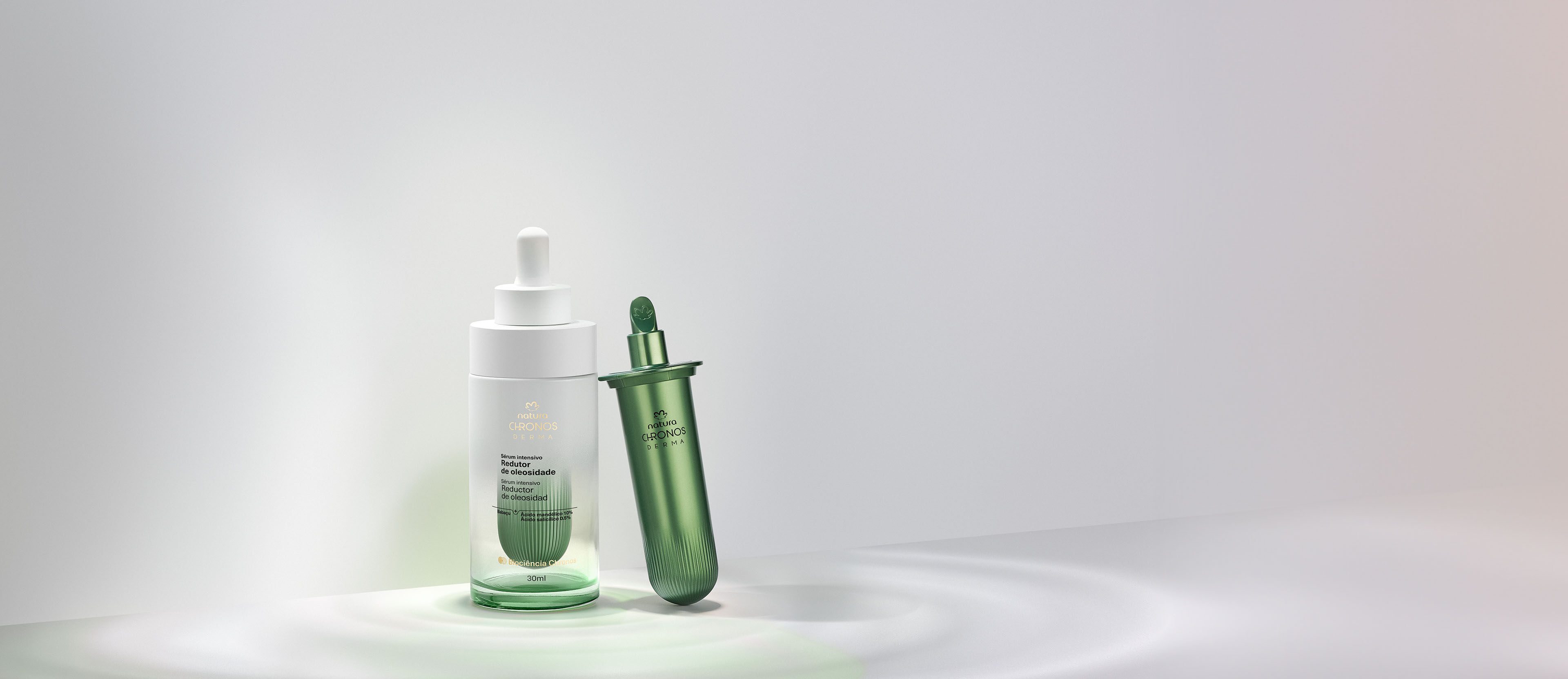 Kit Sérum Antioleosidade com Refil Chronos Derma