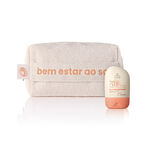 Kit Protetor Solar Facial Pele Normal a Seca FPS 70 e Nécessaire Natura Solar