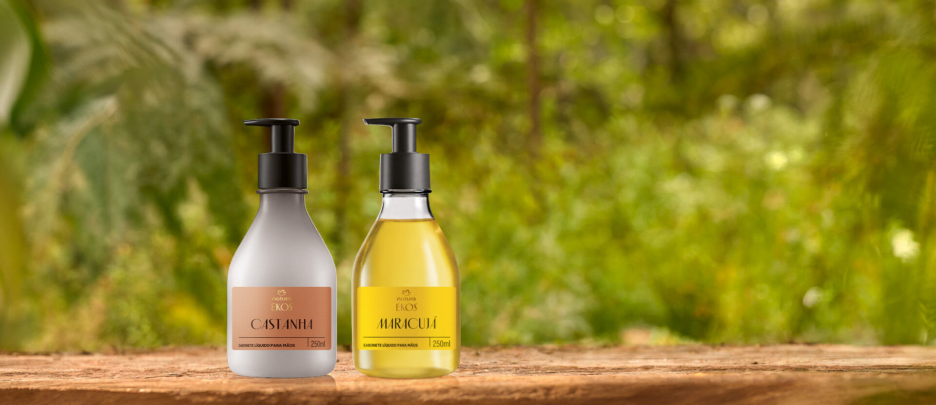 Kit Ekos Sabonete Líquido Castanha e Maracujá (2 produtos)