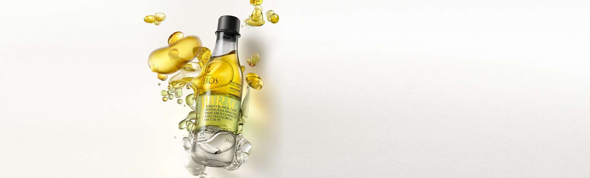 Óleo Trifásico Desodorante Corporal Ekos Maracujá