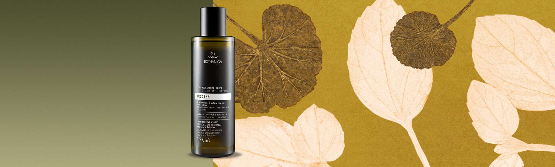Óleo Hidratante Corpo Natura Bothânica Origins