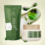 Kit Máscara com Refil Lumina Definição e Hidratação de Cabelos Cacheados