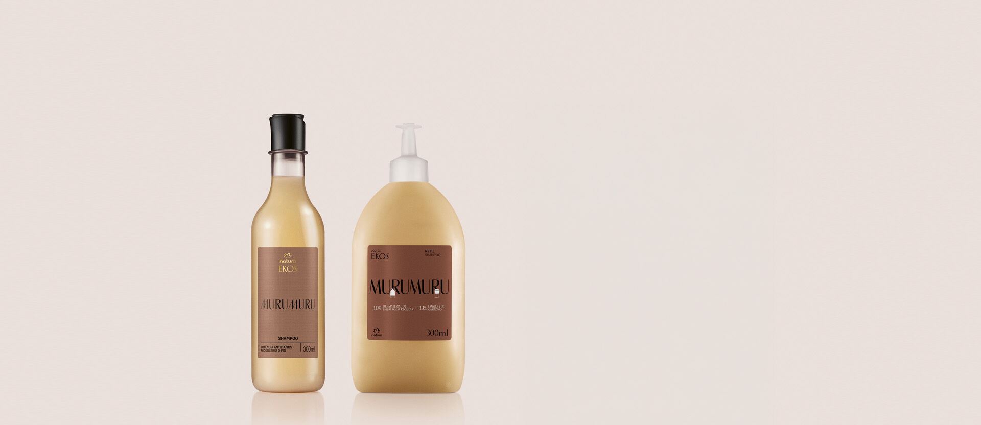 Kit Ekos Murumuru Shampoo + Refil Shampoo (2 produtos)