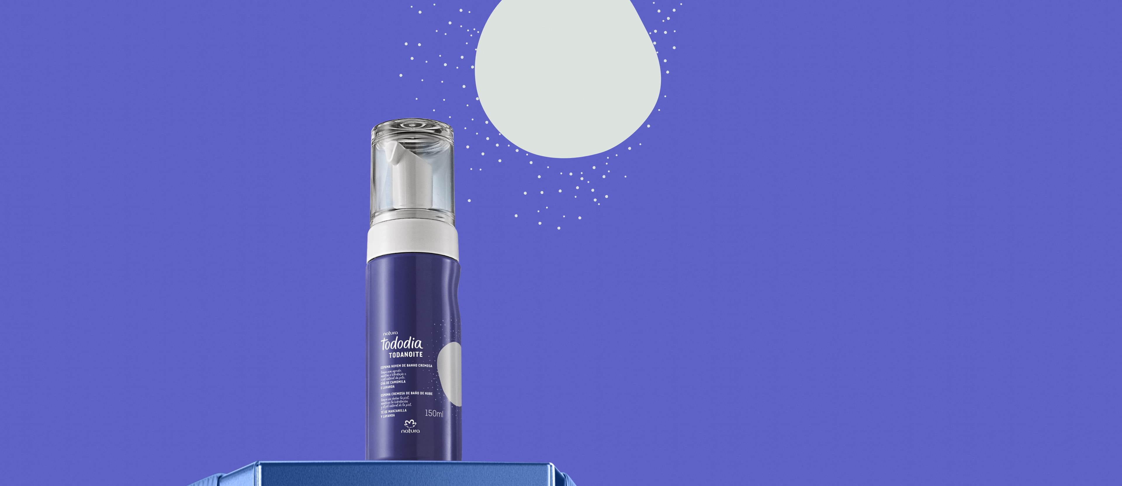 Sabonete em Espuma para o Corpo Tododia Todanoite