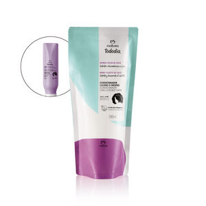 Refil Condicionador Cachos e Crespos Tododia Amora e Óleo de Coco 280 ml