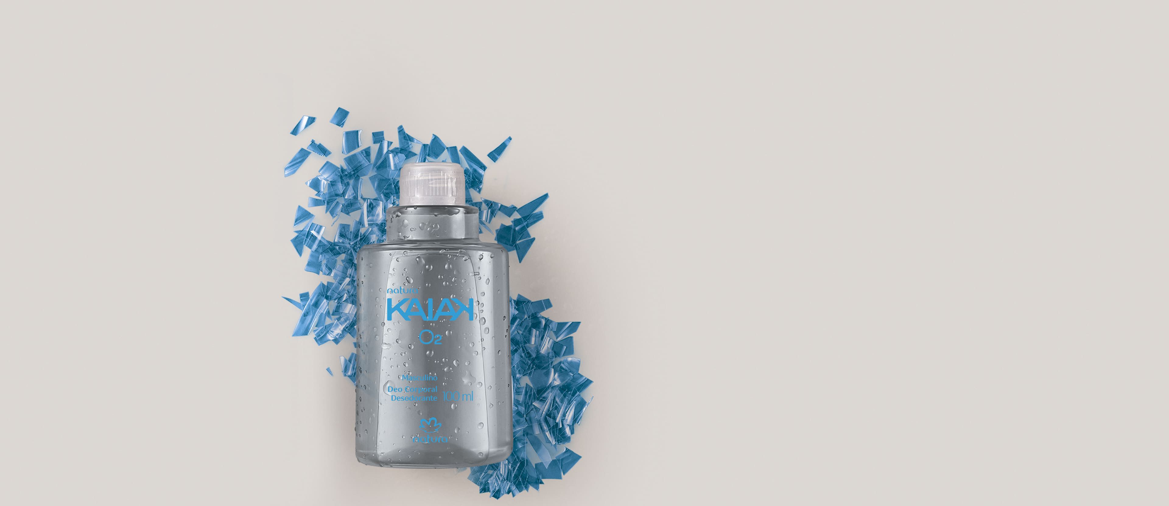 Refil Desodorante Corporal Kaiak O2 Masculino