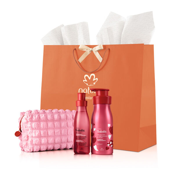 Presente Dia dos Namorados Tododia Framboesa e Pimenta Vermelha com acessório