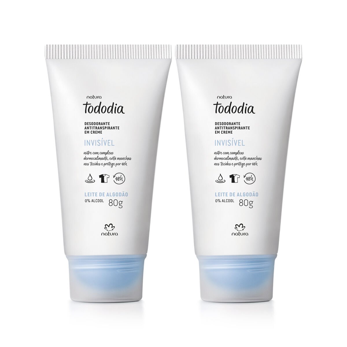 Kit Desodorante Antitranspirante em Creme Tododia Leite de Algodão (2 unidades) Kit Desodorante Antitranspirante em Creme Tododia Leite de Algodão (2 unidades)