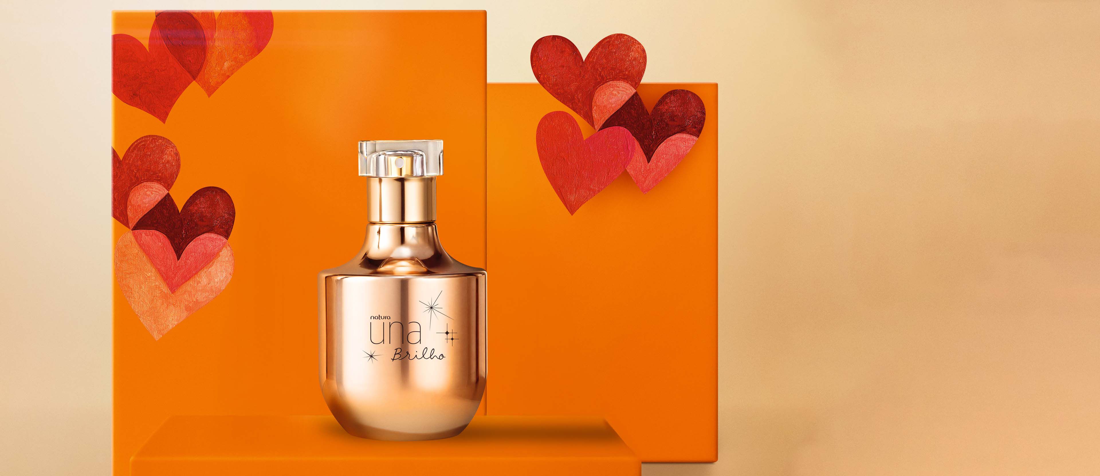 Presente Dia dos Namorados Natura Una Brilho Exclusivo