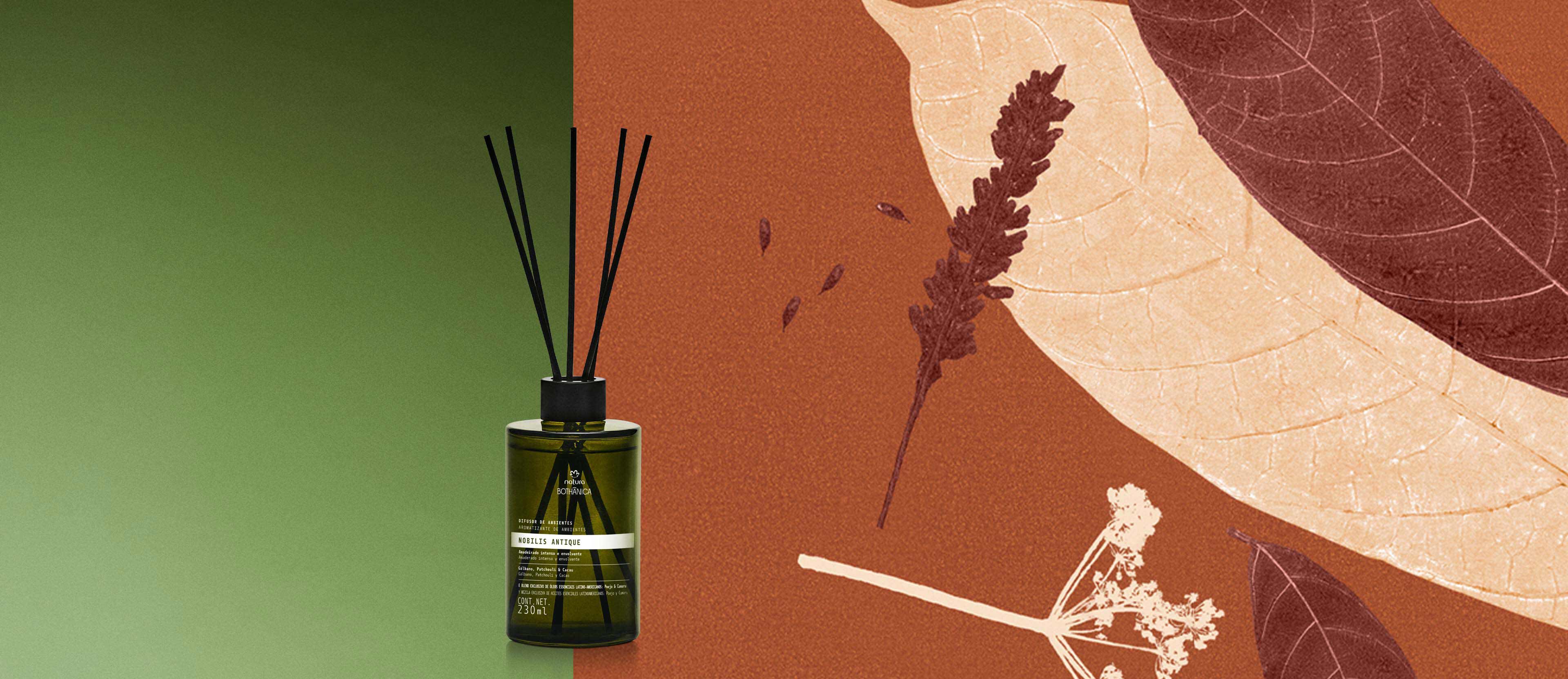 Difusor de Ambiente Natura Bothânica Nobilis Antique