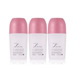 Kit Desodorante Antitranspirante Roll-on Luna (3 unidades)